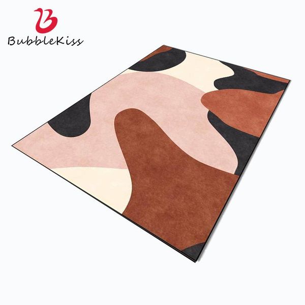 

carpets bubble kiss carpet for bedroom morandi style abstract pattern orange home customized decor rug selling