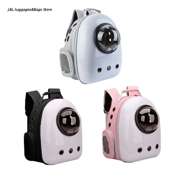 

backpack m68c portable travel pet carrier dome space waterproof outdoor breathable cat bubble traveler knapsack
