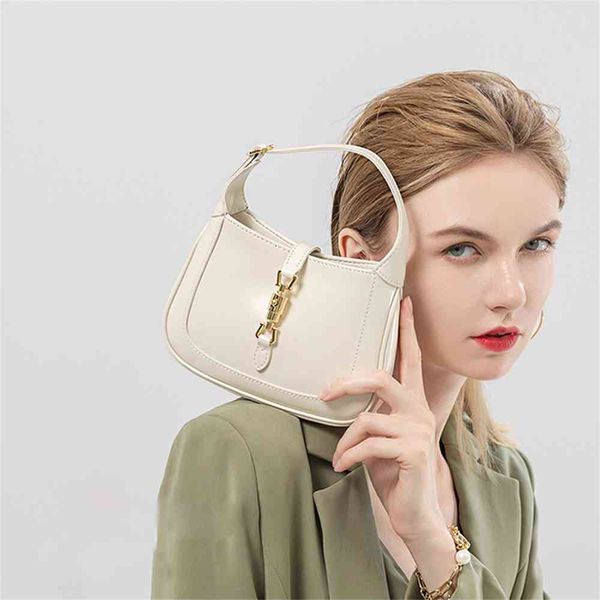 

women luxurys designers bags 2021 fashion genuine leather horsebit buckle underarm saddle fashion designer handbag handbags totes crossbody
