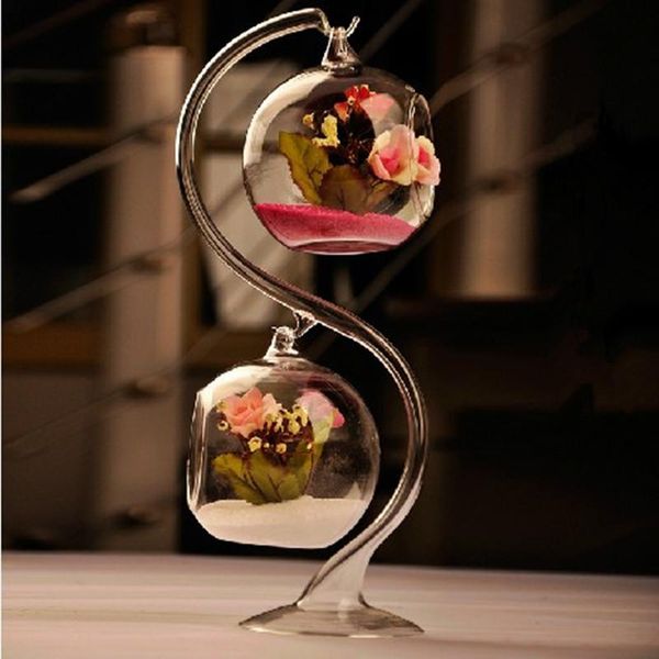 

novelty items european s style stand terrarium home decoration creative hanging glass vase wedding party prop friend gift