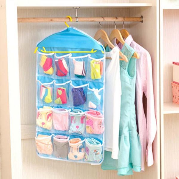 

storage bags 16 pockets non woven hanging bag behind doors home shoes organizing with hooks space saver organizer 75cm x41cm 1 pc