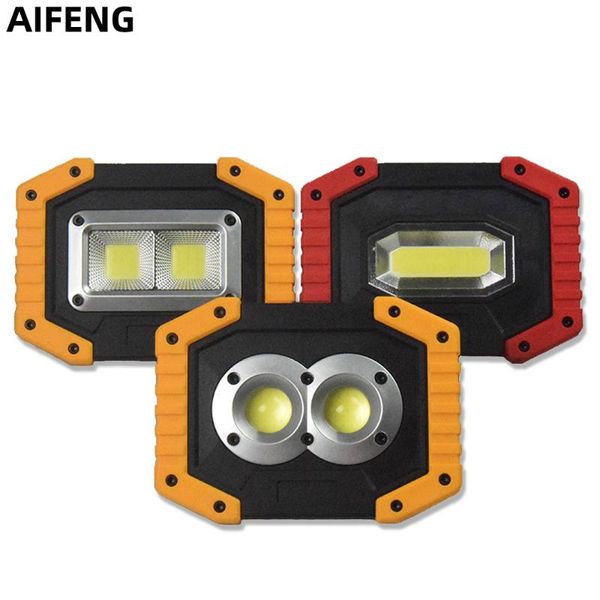 

portable lanterns aifeng spotlight led work light or 18650 battery operate outdoor lighting for hunting camping lantern
