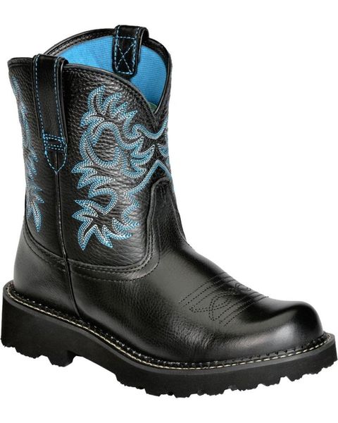

boots women`s fatbaby black cowgirl