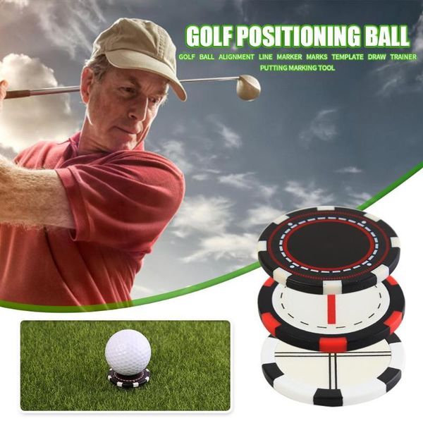 

alignment line marker marks golf ball line marker golf making shell pupositioning ball mark alignment