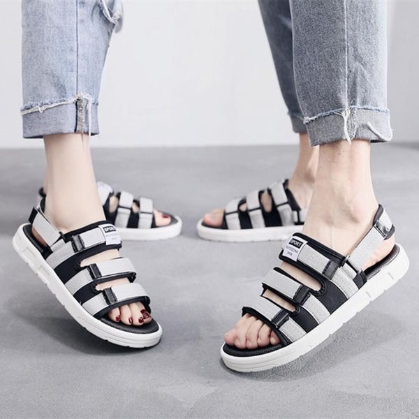 

sandals mdmupaogit platform women fashion lattice round toe hook loop cloth summer casual ladies outdoor shoes handmade 4 color, Black