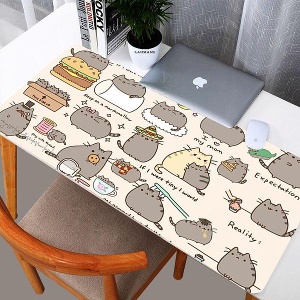 

mouse pads & wrist rests anime mousepad company gaming pad gamer cat setup accessories keyboard mat desk protector deskmat deskpad table