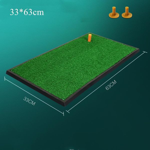 

golf training aids 33*63cm backyard mats mat indoor green practice hitting