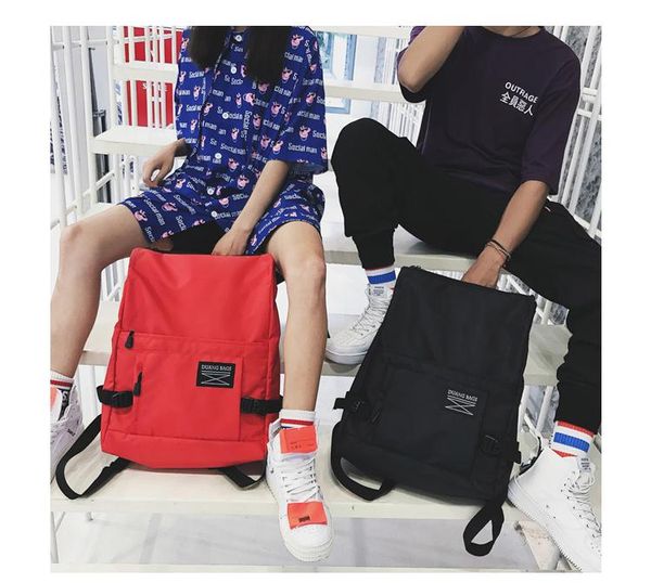 

bb209 junior high school students simple bf wind backpack ins super backpack