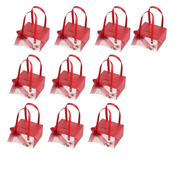 

gift wrap 10pcs box candy bag packaging wedding birthday #q4