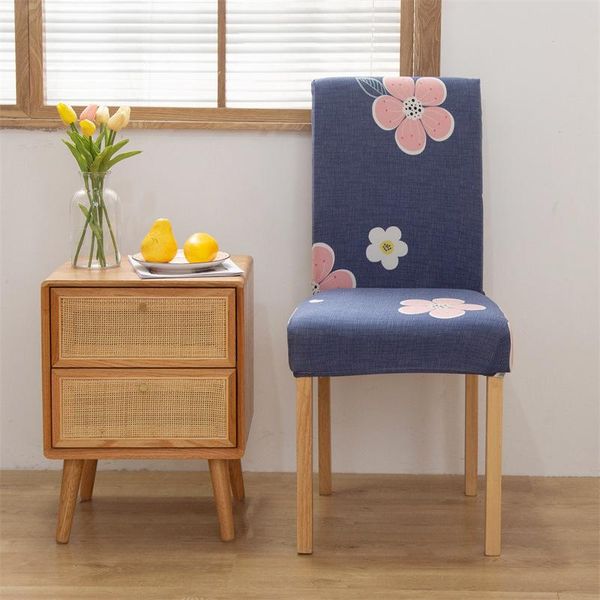 

chair covers stretch cover household dining chairs table seat four seasons all-inclusive one-piece cushion hogar sillas