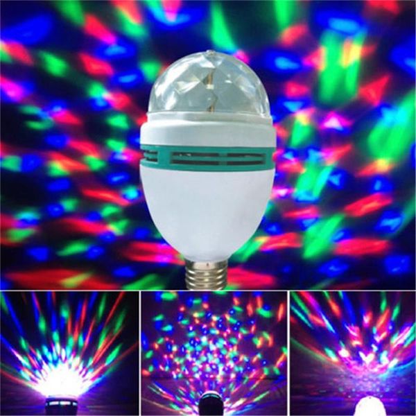 

effects 110v rgb dmx led stage light 220v e27 bulb ktv bar disco party lamp for holiday dance decoration crystal ball