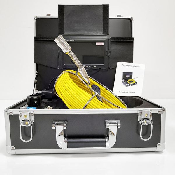 

waterproof ip68 7" industrial pipe inspection camera system 23mm drain sewer pumbing endoscope