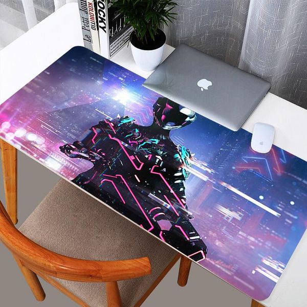 

mouse pads & wrist rests warframe 2mm thickness gaming mousepad large durable washable rubber pad keyboard mat 300*800mm accept home desk