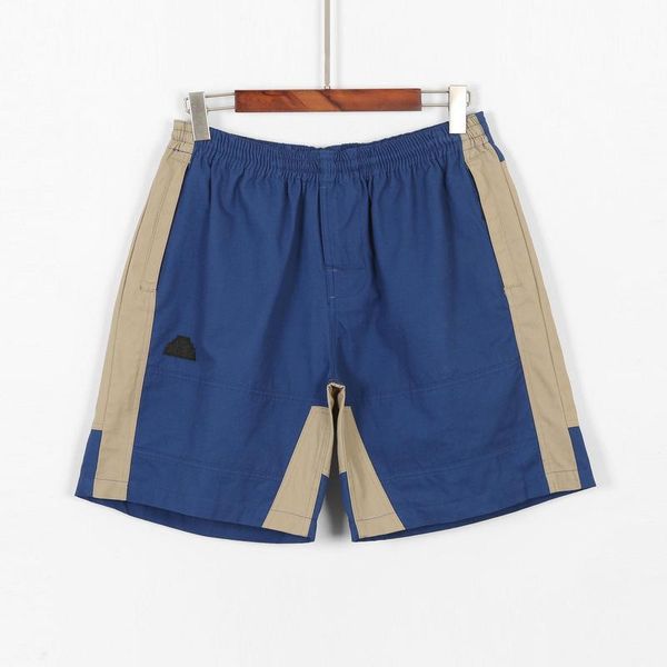 

men's shorts splicing cavempt lovers men women loose fit white blue sports pants hip-hop casual, White;black