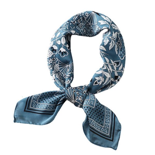 

handkerchief silk scarves for flight attendants, White