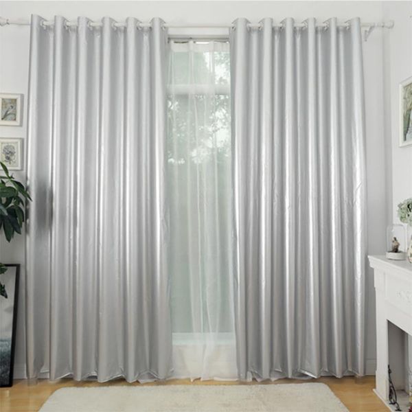 

curtain & drapes thickened full blackout curtains room-darkening sunscreen thermal insulated pencil pleat