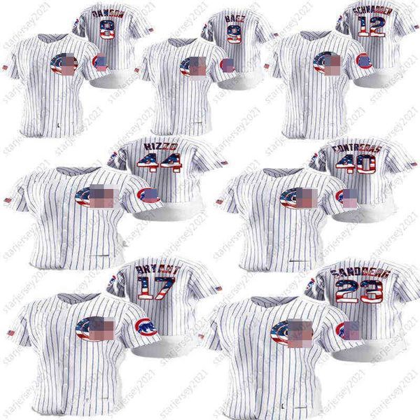 

8 andre dawson jersey 23 ryne sandberg 44 anthony rizzo 9 javier baez 17 kris bryant 12 kyle schwarber 40 willson contreras baseball jerseys, Black