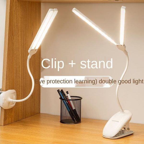 

table lamps lamp folding 360 degree rotating led learning children's study bedroom eye protection reading rechargeable usb desk el