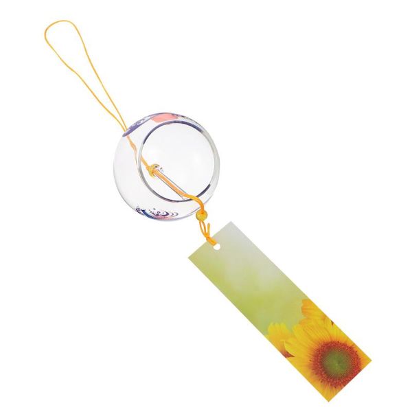 

decorative objects & figurines 1pc wind chime delicate home bell garden pendant for (colorful)