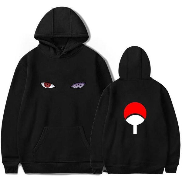 

men's hoodies & sweatshirts sasuke men/ womens anime hoodie streetwear fashion kids harajuku kakashi boy girls sweatshirt akats, Black