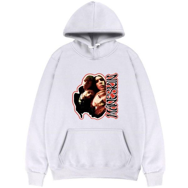 

men's hoodies & sweatshirts maneskin same paragraph hoodie star private server street men women brand hoody sweatshirt sportswear white, Black
