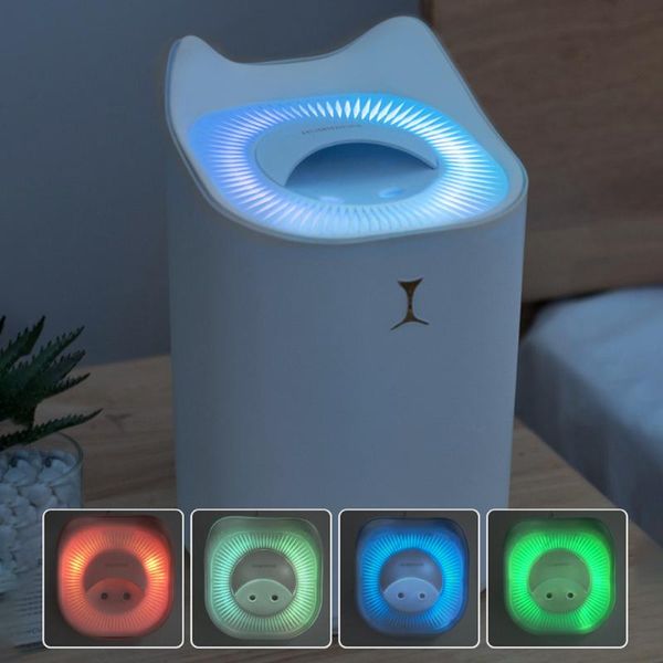 

humidifiers 3300ml large capacity home air humidifier double nozzle fine mist sprayer electric fogger aroma diffuser for car