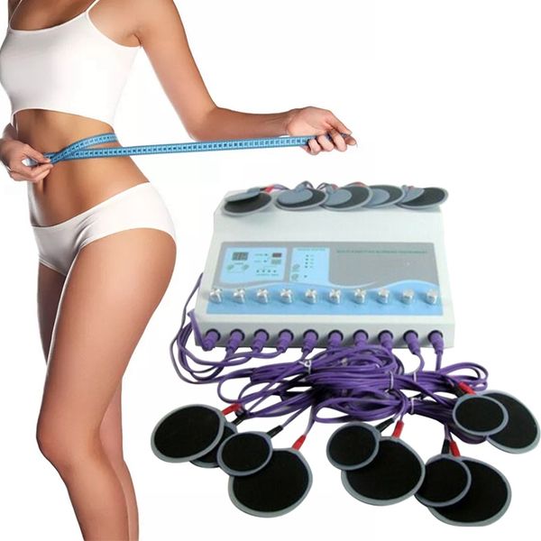 

electro ems muscle stimulation acupuncture slimming body massager muscle stimulator fat burner weight loss home use massage