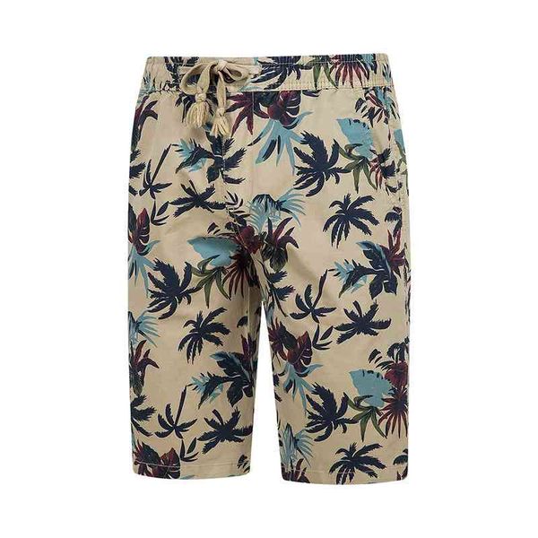 

new cotton printed washing summer boutique shorts woven men's 5-point pants, Black