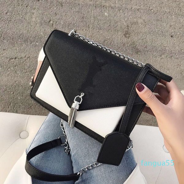 

women classic bags fashion chest purse chain tote key wallet