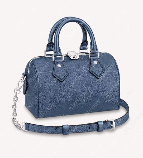 

speedy bandouliÃ¨re 20 shoulder bags with chain leather strap natural barrel shaped empreinte cowhide leathers super mini women boston handba