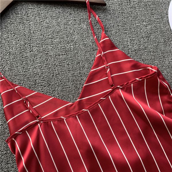 

thin night suit for women slim summer nightwear sleepwear set pyjamas women lingeries intimates 2021 underwear & sleepwears, Black;red