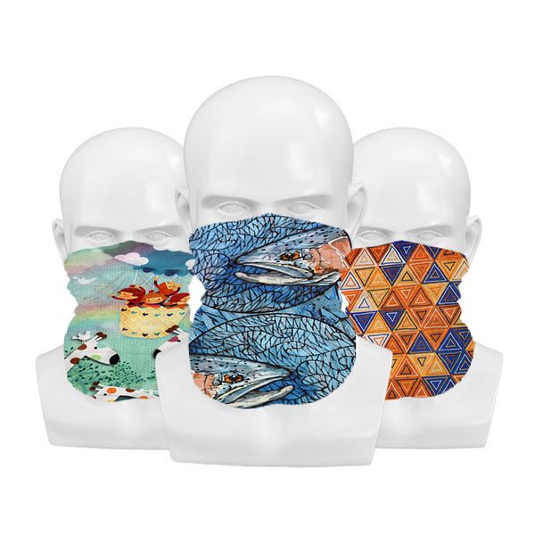 

neck multifunctional cover bandana sports seamls riding versatile magic mask headband