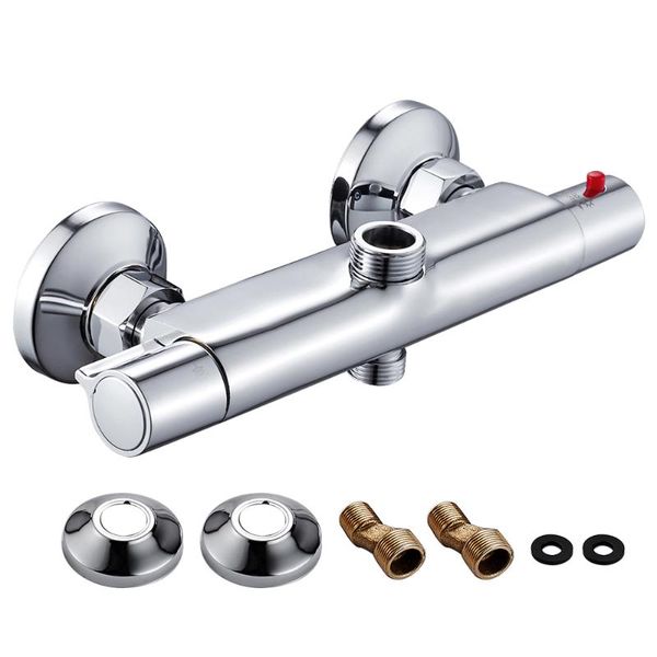 

bathroom shower sets thermostatic mixer tap faucets set and cold mixing valve bathtub faucet