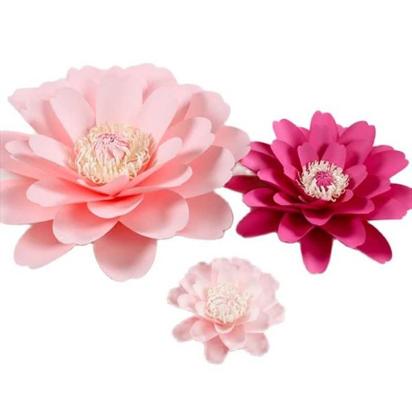 

wall stickers 1 pc paper flower wedding 3d flowers room decoration party backdrops