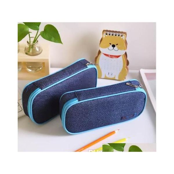 

korea multifunction school pencil case & bags large capacity canvas pen curtain box for boy students gifts sta jllpmx home003