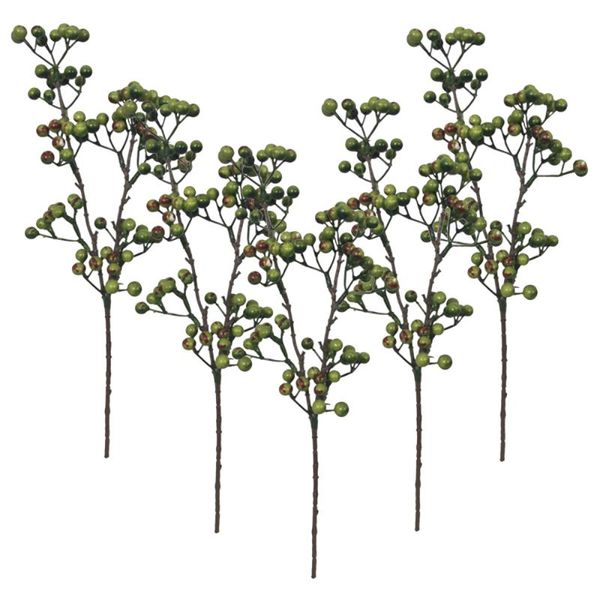 

decorative flowers & wreaths flower shop decoration artificial blueberries single festival supplies plastic pography props diy fake plant