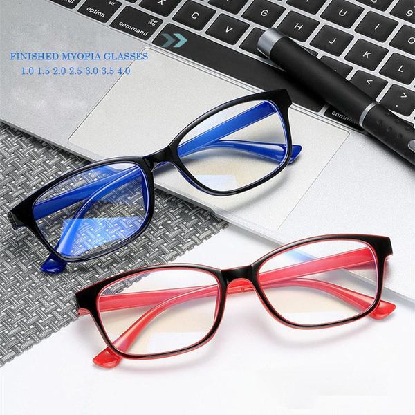 

fashion sunglasses frames ahora ultralight anti-blue light finished myopia glasses nearsighted eyeglasses -1.0 -1.5-2.0-2.5-3.0-3.5-4.0-4.5-, Black