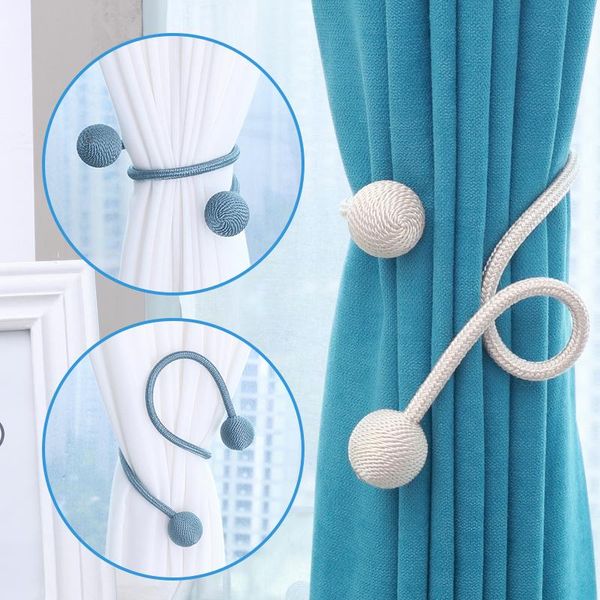 

1piece home textile creative simplicity curtain strap accessories magnet curtains bandages buckle magnetic curtain tie backs 30