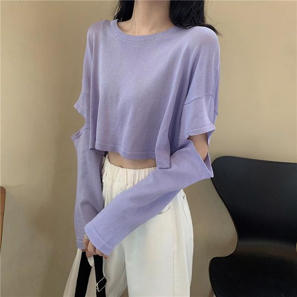 

women's t-shirt plus size casual style women t shirts fashion brand spring fall korean clothes tees crop ladies sunscreen ulzzang, White