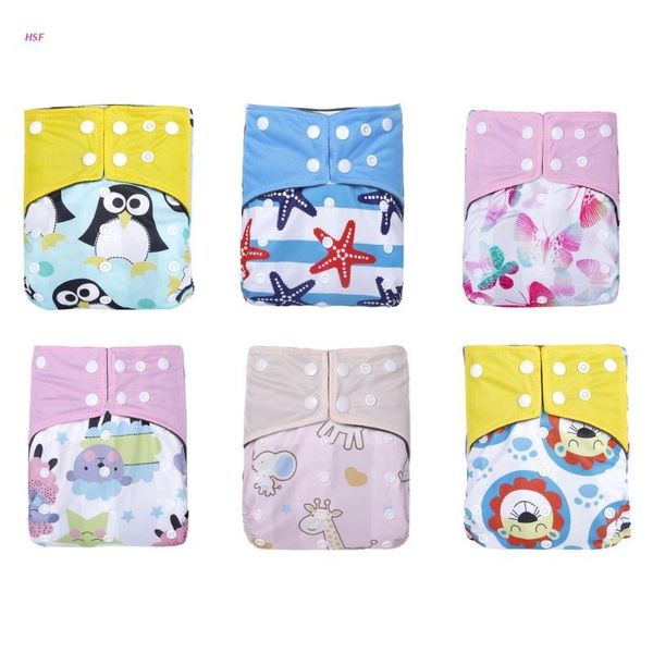 

cloth diapers reusable infants pocket washable bamboo charcoal adjustable nappy