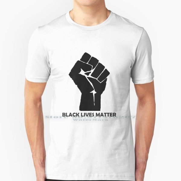 

men's t-shirts black lives matter t shirt 100% pure cotton la vie des noirs compte comtpe, White;black