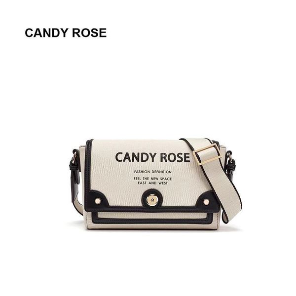 

candy rose flip canvas ladies camera shoulder bag fashion straddle retro