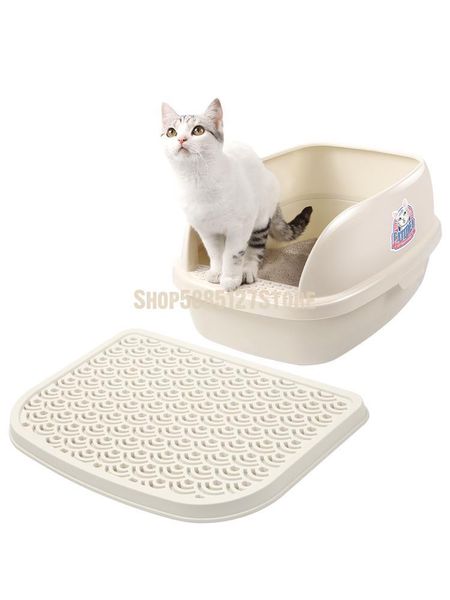 

semi closed cat litter pan large bread cat toilet large litter pan excrement basin bedpan