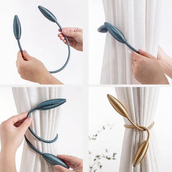 

other home decor arbitrary shape strong curtain tiebacks alloy hanging belts ropes holdback hooks room accessories roman shades