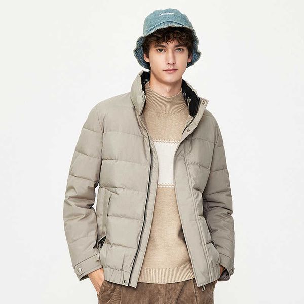 

polyester canada down jacket feather mens winter s man baseball men coat, Black