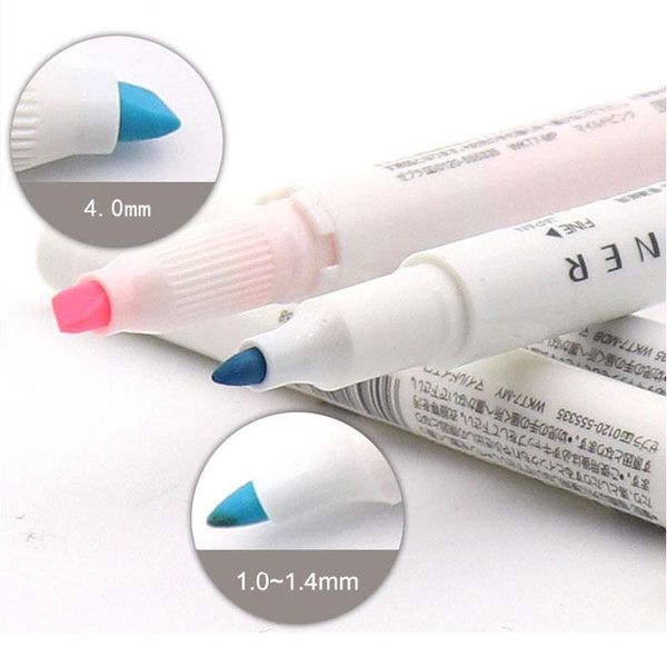 

5pcs/set double-headed highlighter kawaii colored marker pens for school office writing supply japanese st qylncu