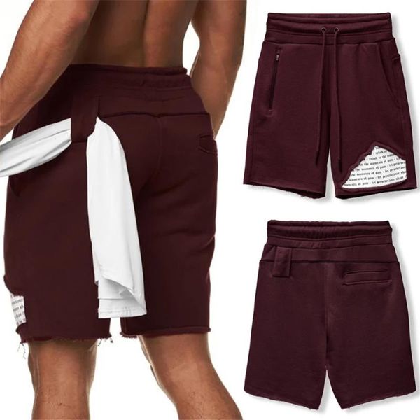 

2021 summer new men casual brand gyms jogging fitness shorts men professional bodybuilding short pants, White;black