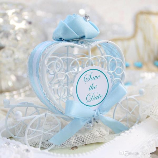 

gift wrap red pink purple blue fashion tag tin iron carriage wedding favour boxes chocolate party favor box