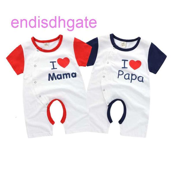 

children's cotton summer short sleeve new baby's clothes, Black;white