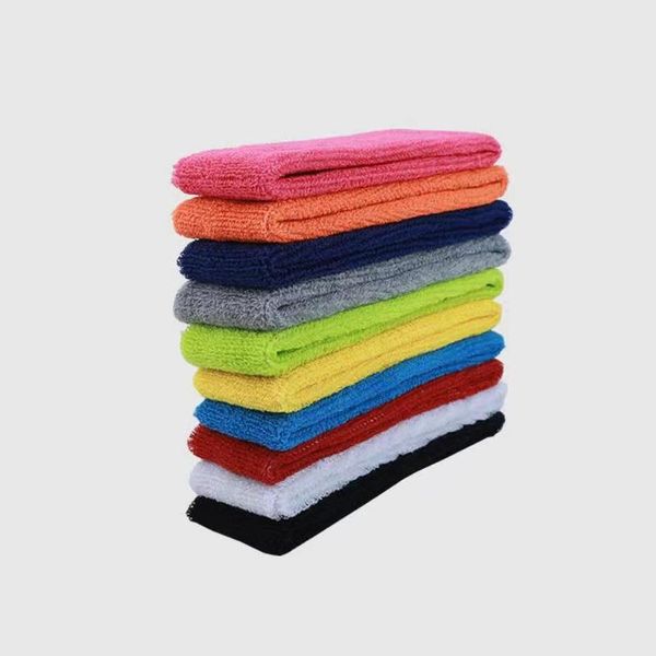 

sweatband women/men headband sports yoga fitness sweat hair band elasticity headwear safety, Yellow;black